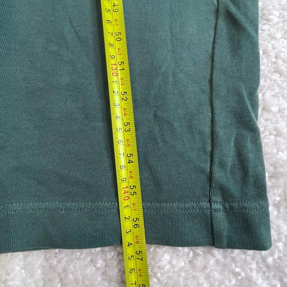 Old Navy Crop French-Terry Utility Jumpsuit Green Comfy Casual Utility M Tall - Picture 10 of 11